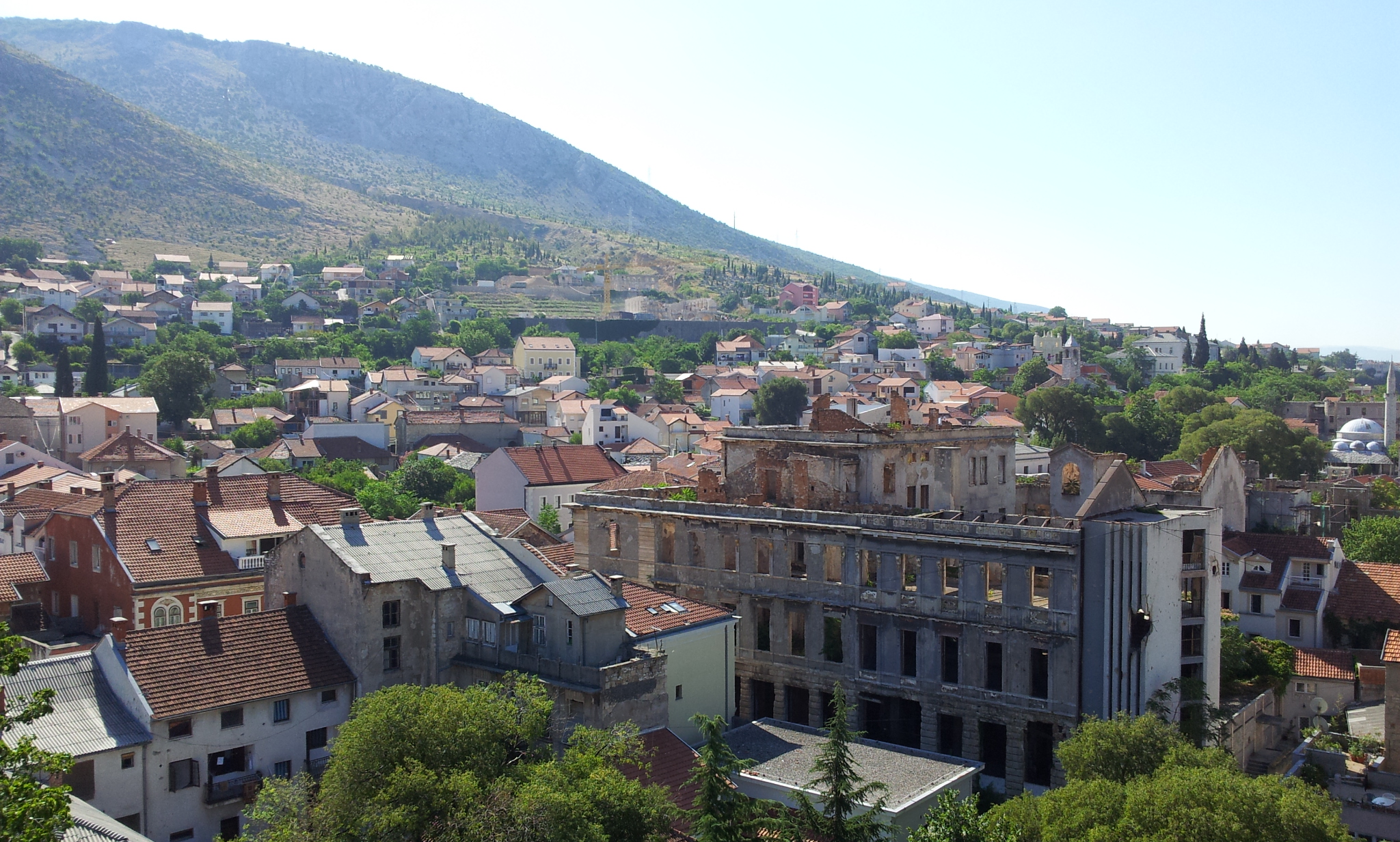 Mostar desde arriba